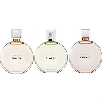 Chanel Chance Collection for kvinder - 3 x 2 ml