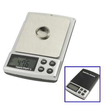 Digital Lommevægt -  Minivægt - 500 g / 0.1 g