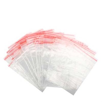 20 x 30 cm Lynlåsposer - Selvlukkende Plastikposer - "Pølsemandsposer" - Zip Lock Poser - Smykkeposer
