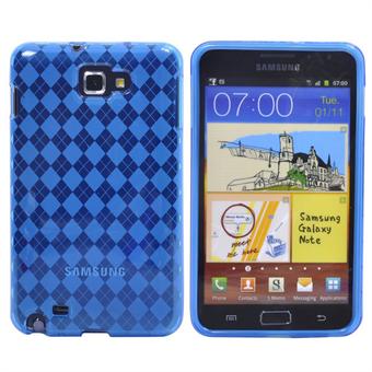 Silikone Cover til Samsung Galaxy Note (Blå)