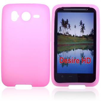Blød silikone til Desire HD (Pink)