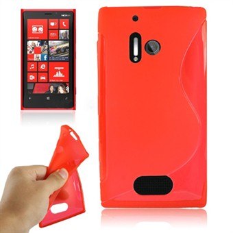 S-Line silikone Cover Lumia 928 (Rød)