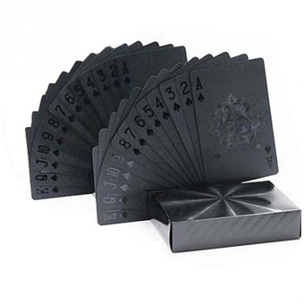 Spillekort - Black Edition - Eksklusive Sorte Spillekort