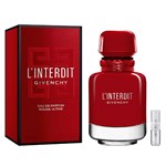 Givenchy L'interdit Rouge Ultime - Eau de Parfum - Duftprøve - 2 ml
