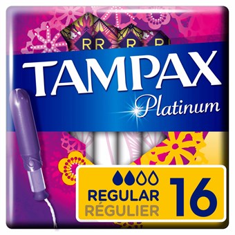 Tampax Platinum Regular Tamponer - 18 stk.