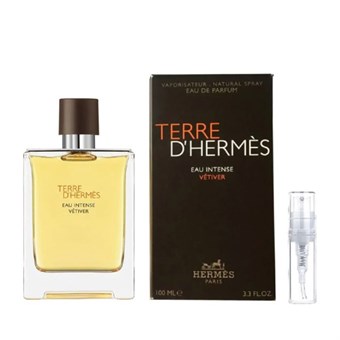 Hérmes Terre D\'Hermes Eau Intense Vetiver - Eau de Parfum - Duftprøve - 2 ml
