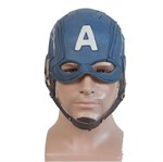The Avengers Captain America Hjelmmaske - Latex