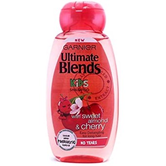 Garnier Ultimate Blends Kids 2 in 1 No Tears Shampoo - Cherry & Sweet Almond - 250 ml