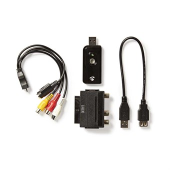 Videograbber | A/V-kabel/Scart | Software medfølger | USB 2.0