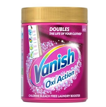  Vanish Oxi Action Powder Fabric Stain Remover Brightens Colours 470g