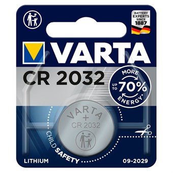 Varta CR2032 - Lithium Batteri - 1 stk - Passer til 