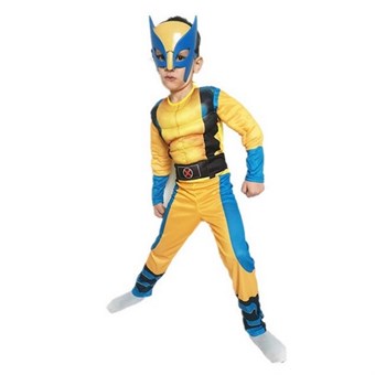 Wolverines  - Kostume Børn - Inkl. Maske + Dragt - Large - 125-135 cm