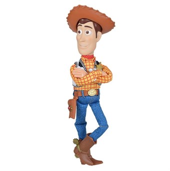 Toy Story 4 Figur - Woody - 37 cm -  Med tale (Engelsk) 