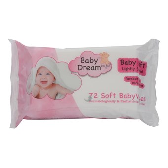 Baby Dream  Baby Renseservietter - Bløde - Let duft - 72 stk.
