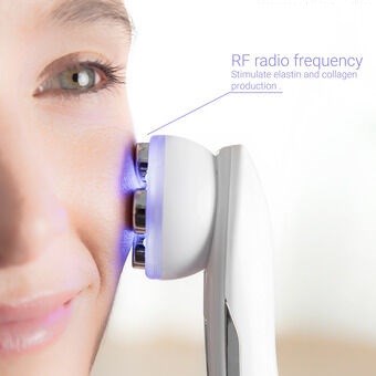 InnovaGoods - Ansigtsbehandling - Radiofrekvens - Lysterapi - Elektrostimulering