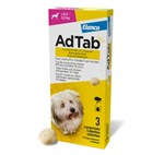 AdTab Hund Loppe- og Flåttabletter fra 2,5-5,5 kg