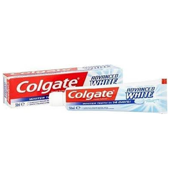 Colgate Advanced White Whitening Tandpasta - 50 ml