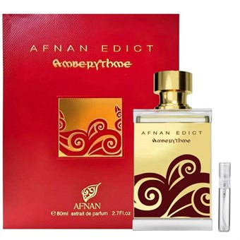 Afnan Amberythme - Extrait de Parfum - Duftprøve - 5 ml