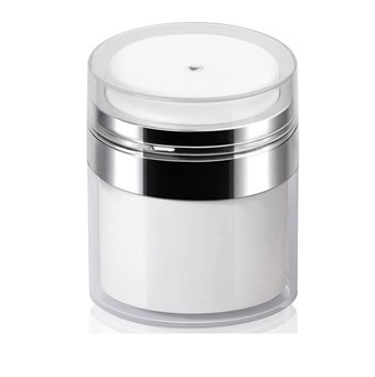 Airless pumpeglass til cremer - hudpleje og makeup dispenser - 50 ml