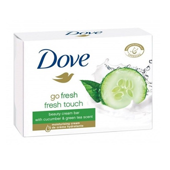 Dove Sæbebar - Håndsæbe - Fresh Touch - 100 g
