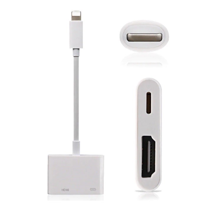 Køb Lightning Adapter til HDMI med Løbende Opladning