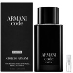 Armani Code - Parfum - Duftprøve - 2 ml