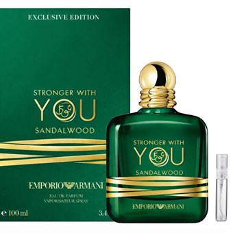 Armani Stronger With You Sandalwood - Eau de Parfum - Duftprøve - 5 ml