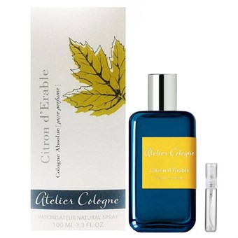 Atelier Cologne Citron dErable - Cologne Absolue - Duftprøve - 5 ml