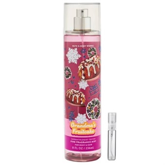 Bath & Body Work Grandmas Fruitcake - Fragrance Mist - Duftprøve - 5 ml