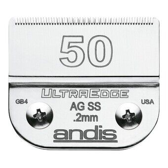 Barberblade Andis 50 Rustfrit stål (0,2 mm)