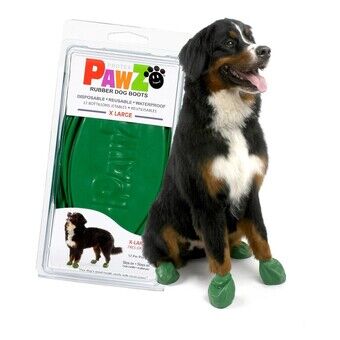 Støvler Pawz Hund 12 enheder Størrelse XL Grøn