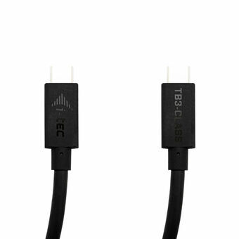 USB-C-kabel i-Tec TB3CBL150CM 1,5 m Sort