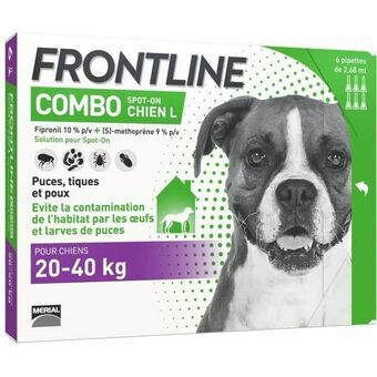 Pipette til hunde Frontline Combo 20-40 Kg 6 enheder