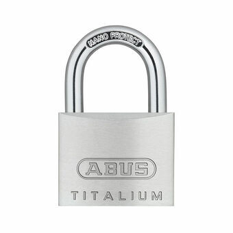 Nøgle hængelås ABUS Titalium 64ti/25 Stål Aluminium normal (2,5 cm)