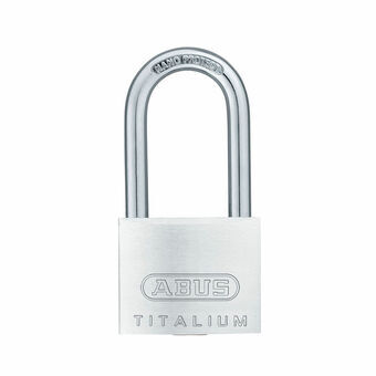 Nøgle hængelås ABUS Titalium 64ti/50hb50 Stål Aluminium Længde (5 cm)