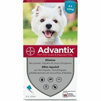 Antiparasitære Advantix Hund 4-10 kg 4 enheder