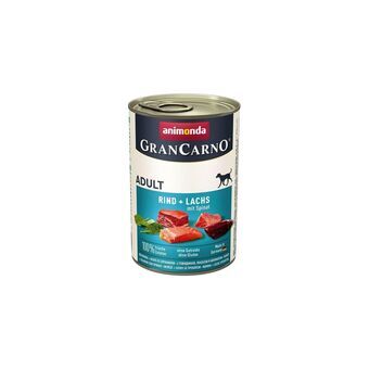 Våd mad Animonda Grancarno Adult Laksefarvet Spinat 400 g