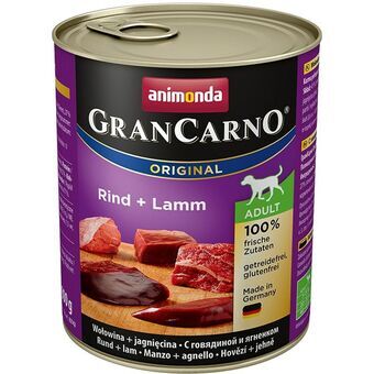 Våd mad Animonda GranCarno Original Oksekød Lam 800 g