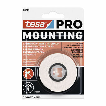 Selvklæbende bånd TESA Mounting Pro Dobbeltsidet 19 mm x 5 m