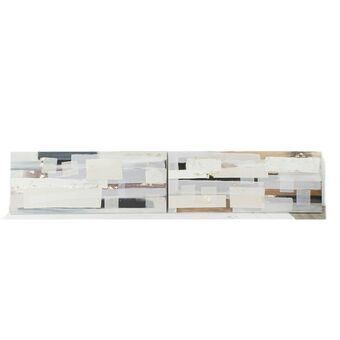 Maleri DKD Home Decor 150 x 3,5 x 60 cm Abstrakt Moderne (2 enheder)