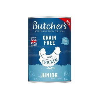 Kattemad Butcher\'s Original Junior Kylling Oksekød 400 g