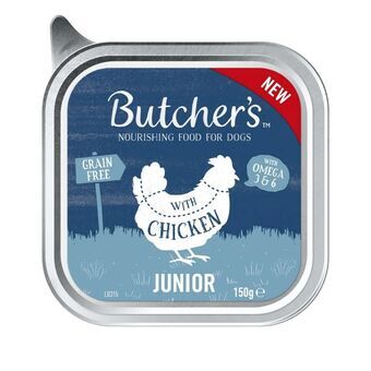 Våd mad Butcher\'s Original Junior Kylling Oksekød 150 g