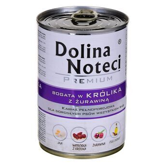 Våd mad Dolina Noteci Premium Blåbær Kanin 400 g