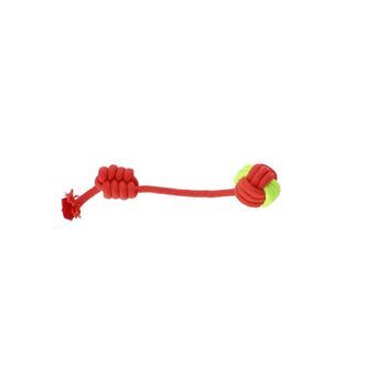 Legetøj til hunde Dingo 30102 Rød Grøn Bomuld