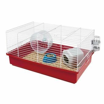 Hamster Cage Ferplast Rød Plastik