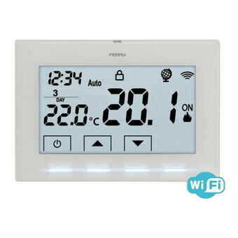 Timer termostat til aircondition Perry 1tx cr029 Wi-Fi Hvid