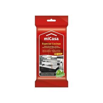 Sterile Rengøringsservietter (Pakke) Micasa Køkken (15 uds)