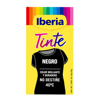 Tøjfarve Tintes Iberia Sort 40º C