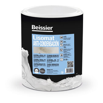 Akrylmaling Beissier 70281-008 Lisomat Antifugt Hvid 750 ml
