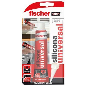 Silikone Fischer 98718 Universal Hvid 50 ml